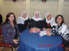 حفل تخريج النساء المشاركات بدورة فنون الطبخ في المركز الثقافي